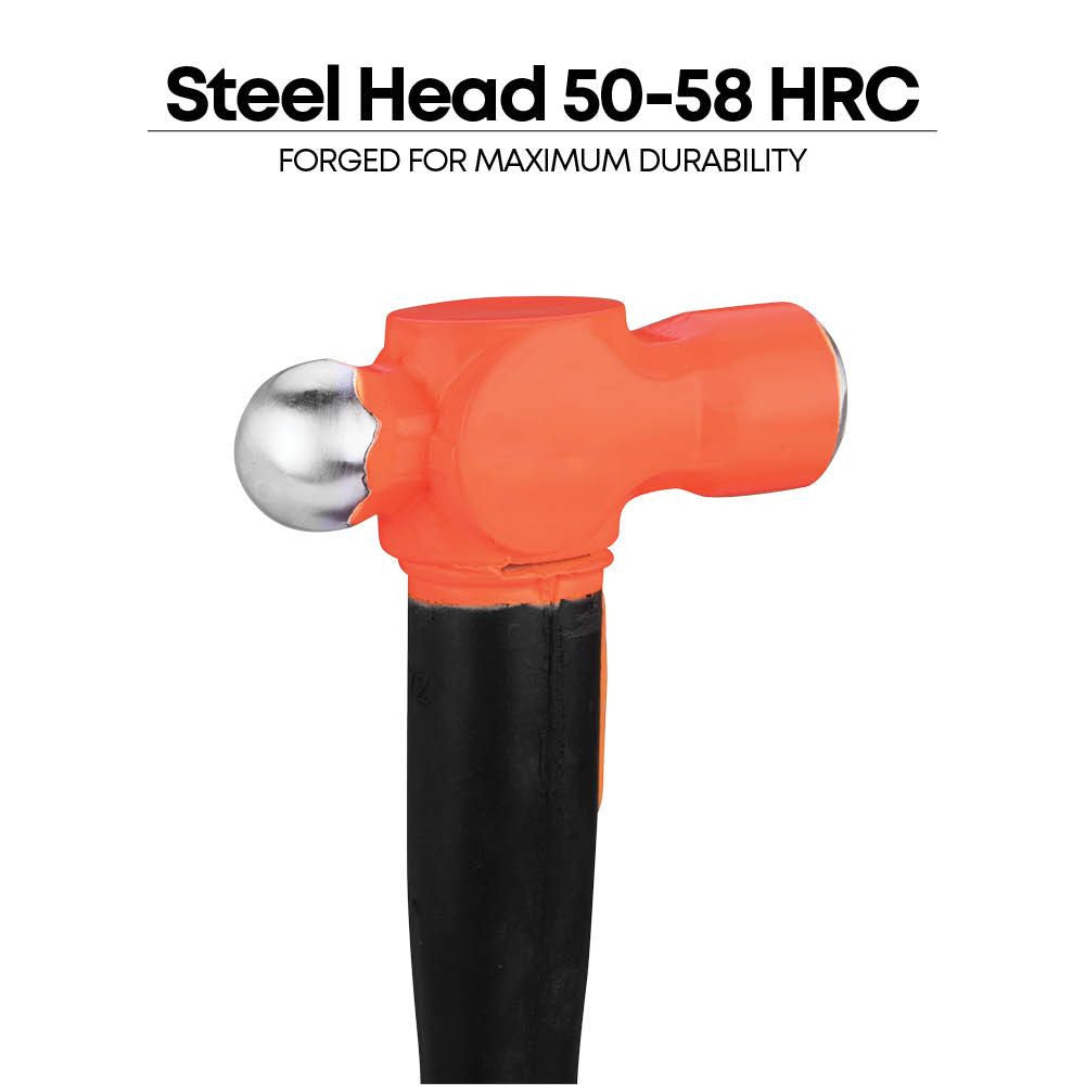 Groz Tools 48oz IndestructIble Handle Ball Pein Hammer