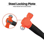 Groz Tools 48oz IndestructIble Handle Ball Pein Hammer