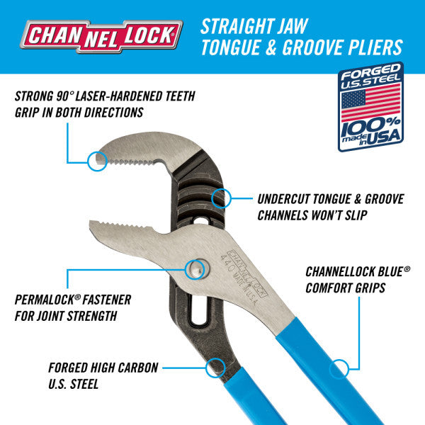 Channellock Tongue And Groove 12in