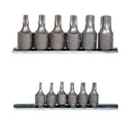K Tool Socket Set 1/4, 3/8 & 1/2 Torx T10-T60 12pc