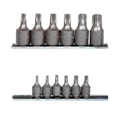 K Tool Socket Set 1/4, 3/8 & 1/2 Torx T10-T60 12pc