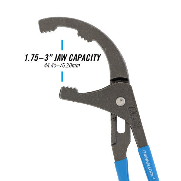 Channellock 9in Oil Filter/PVC Plier
