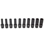 K Tool 10pc Flex Socket Set 10-19mm