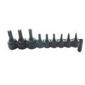 K Tool Internal 1/4 Dr Torx Socket Set T10 - T50 9pc