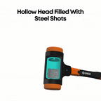 Groz Tools Fibreglass Handle Dead Blow Hammer (45 oz)