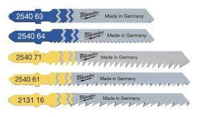 Milwaukee Jigsaw Blade Set - 5pcs 4932345825