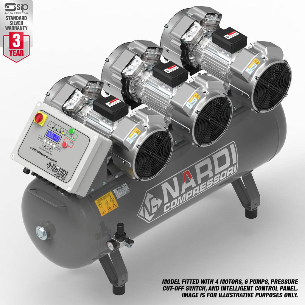 NARDI EXTREME MP 9HP 270ltr Compressor with Panel
