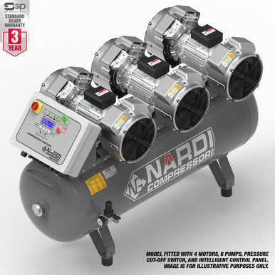 NARDI EXTREME MP 9HP 270ltr Compressor with Panel
