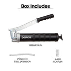 Groz Tools Grease Gun Heavy Duty 400gm