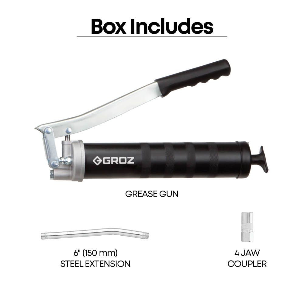 Groz Tools Grease Gun Heavy Duty 400gm
