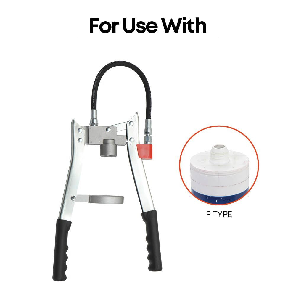 Groz Tools Double Lever Grease Gun 1/8 Inch BSPT