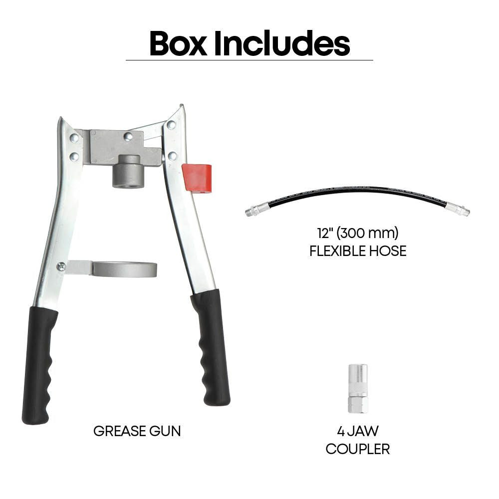 Groz Tools Double Lever Grease Gun 1/8 Inch BSPT