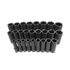 K Tool 26pc Deep Impact Metric Socket Set 1/2Dr