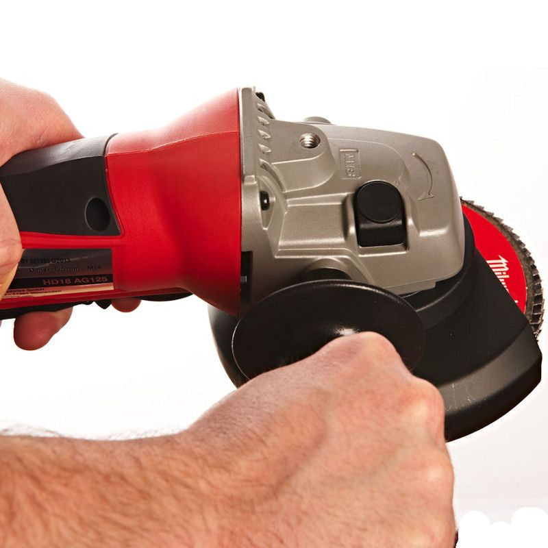 Milwaukee 18V Li-Ion Cordless 115mm Angle Grinder - Naked