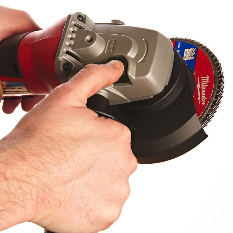Milwaukee 18V Li-Ion Cordless 115mm Angle Grinder - Naked