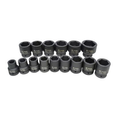 K Tool 15pc Impact Socket Set 3/4Dr