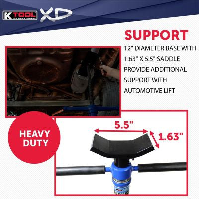 K Tool 3/4 Ton Underhoist Stand with Pedal