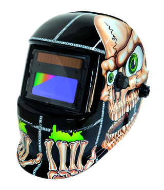 GYS BONES Welding Helmet & Helmet Bag Bundle
