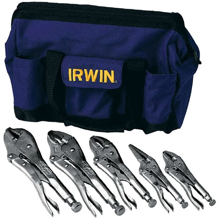 Vise Grip Plier Set 5pc in Bag