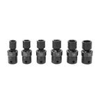 K Tool Socket Set Flex Impact 1/2 Dr 6 point Mtr 13-19mm 6Pc