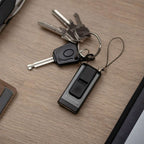 Led Lenser K6R SAFETY Key-ring RECHARGEABLE LED Torch - Grey / Black (400)