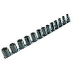 K Tool 13pc Metric Socket Set 7-19mm 3/8Dr