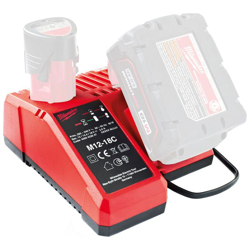 Milwaukee M12 - M18 Charger - Standard