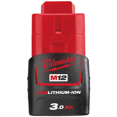 Milwaukee M12 Red Lithium-Ion Battery 3.0Ah