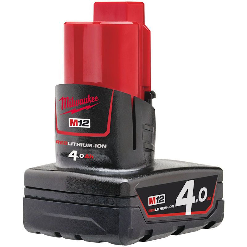 Milwaukee M12 Red Lithium-Ion Battery 4.0Ah