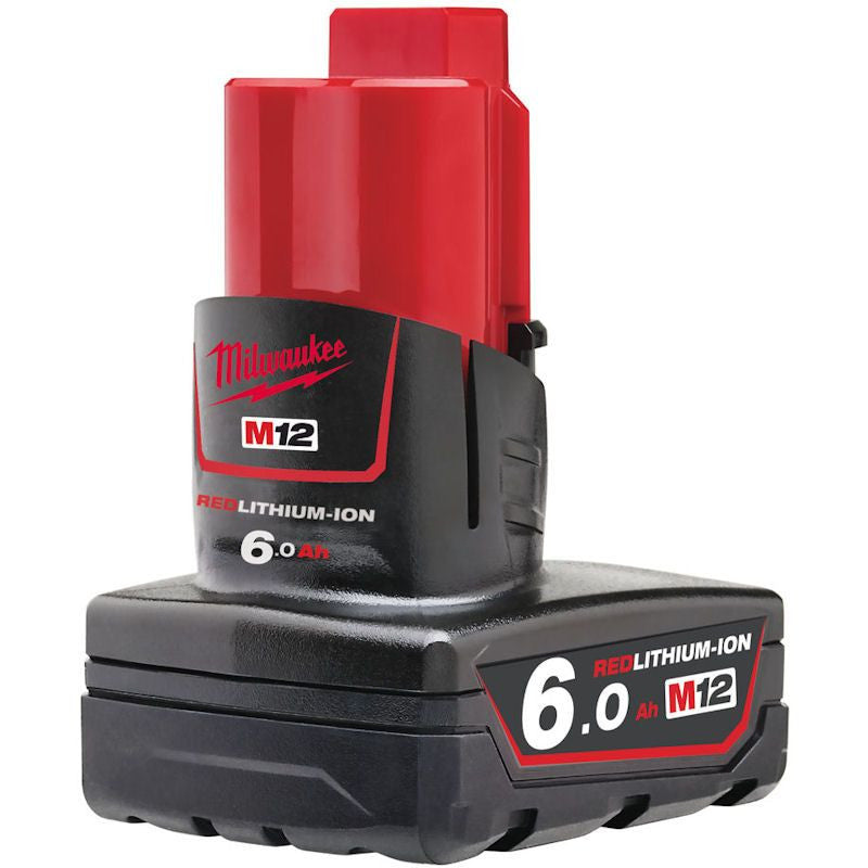 Milwaukee M12 Red Lithium-Ion Battery 6.0Ah