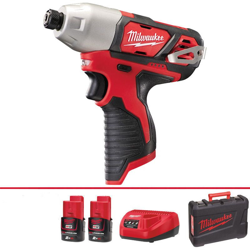 Milwaukee M12 Sub Compact Impact Driver Kit