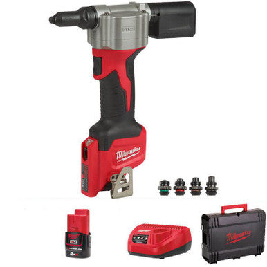Milwaukee M12™ Pop Rivet Tool - kit M12BPRT-201X