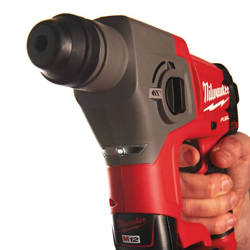 Milwaukee M12CH-0 M12 Fuel Compact 2 Mode SDS Plus Hammer Drill 12V - Body Only