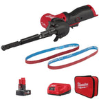 Milwaukee M12 Fuel Band File 13mm - 1 Battery Kit