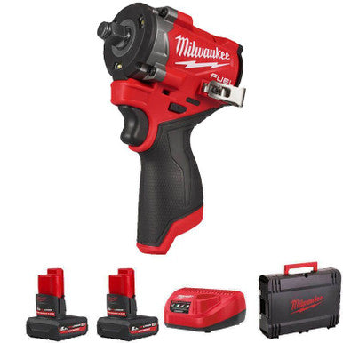 Milwaukee M12 Fuel Gen 3 1/2in Compact Impact Wrench - Kit