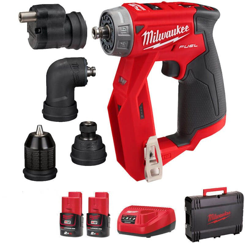 Milwaukee M12 Fuel Sub Compact Drill Driver 2.0Ah Batt
