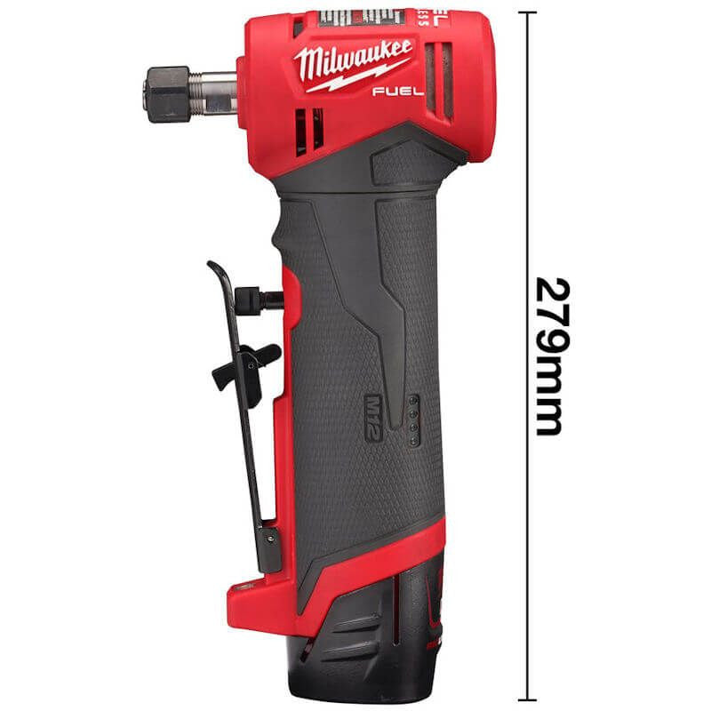 Milwaukee M12 FUEL™ Angled Die Grinder - kit M12FDGA-422B