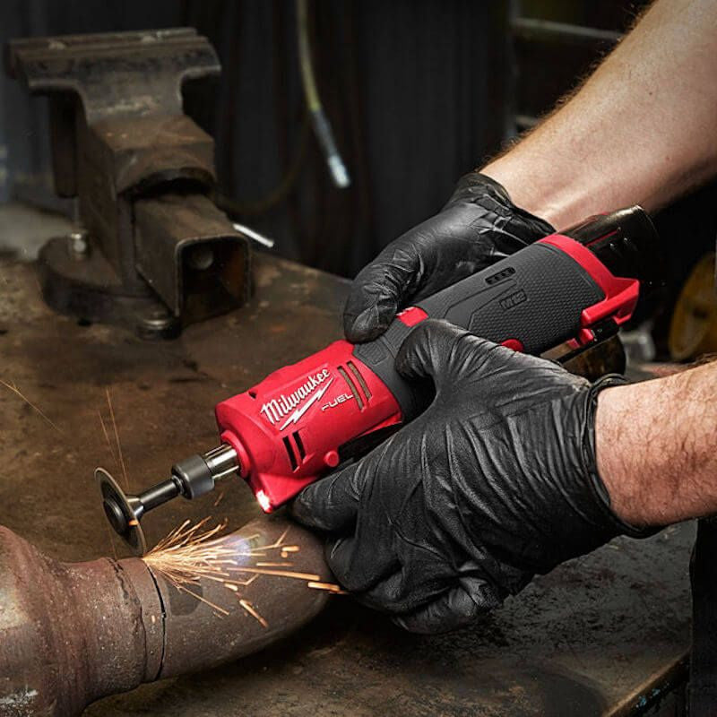 Milwaukee M12 Fuel Straight Die Grinder - Kit M12FDGS-422B