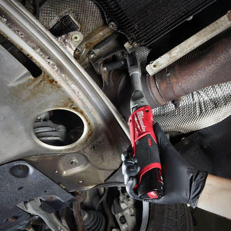 Milwaukee M12 FUEL Long Reach 3/8" Ratchet - Naked