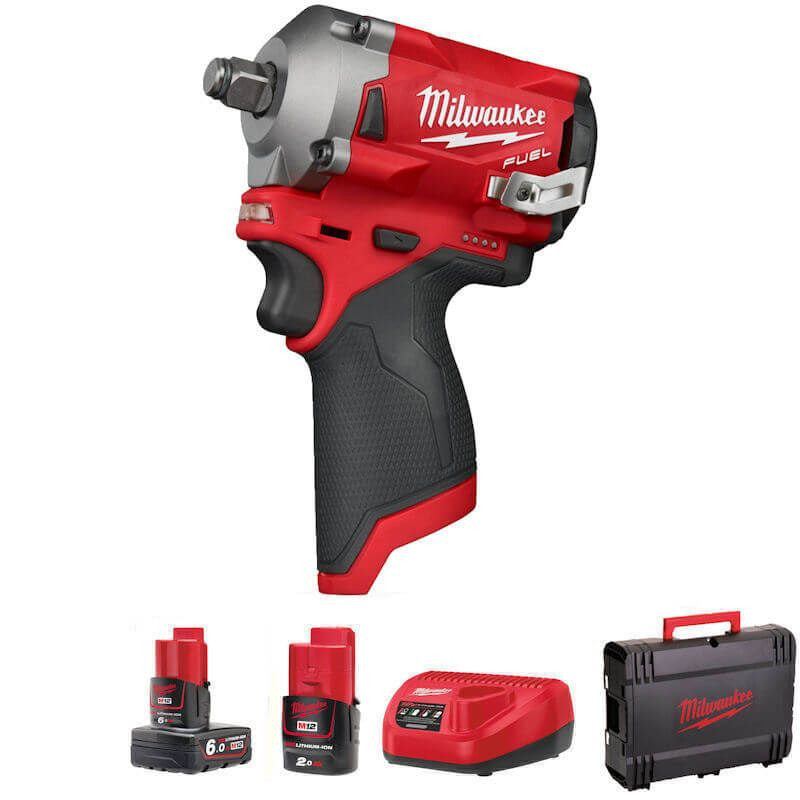 Milwaukee M12 FUEL 1/2" Impact Wrench - kit