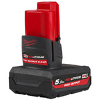 Milwaukee M12 High Output 5Ah Battery