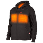 Milwaukee M12 Black Heated Hoodie Size L - Naked