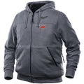 Milwaukee M12 Heated Hoody Grey Size L - Naked