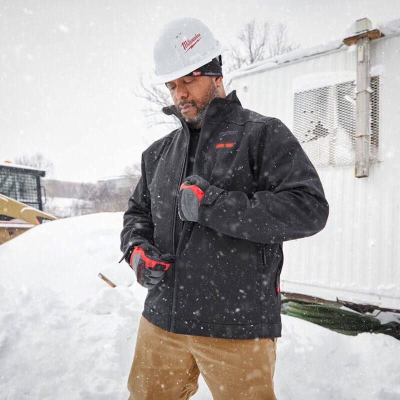 Milwaukee M12 Black Heated Jacket - Size Large (Naked )