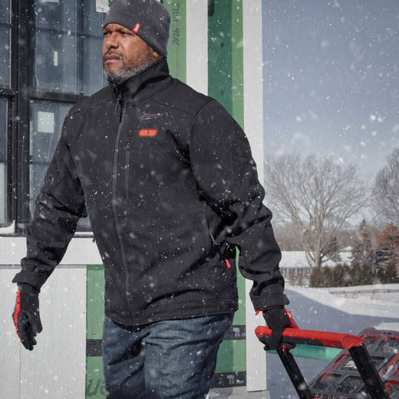 Milwaukee M12 Black Heated Jacket - Size Large (Naked )