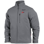Milwaukee M12 Grey Heated Jacket - Size Large (Naked)