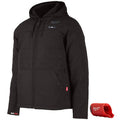 Milwaukee M12 Heated Hooded Quilted Jacket Size XL - Naked