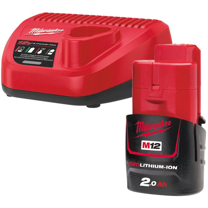 Milwaukee M12 Battery and Charger Pack