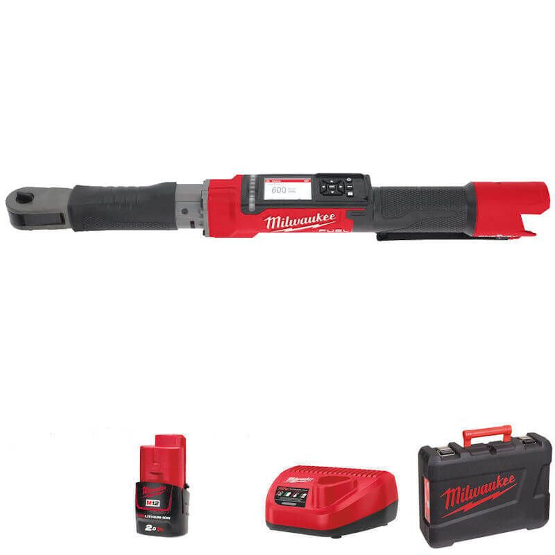 Milwaukee M12 Fuel One-Key 3/8 Impact Torque Ratchet - Kit