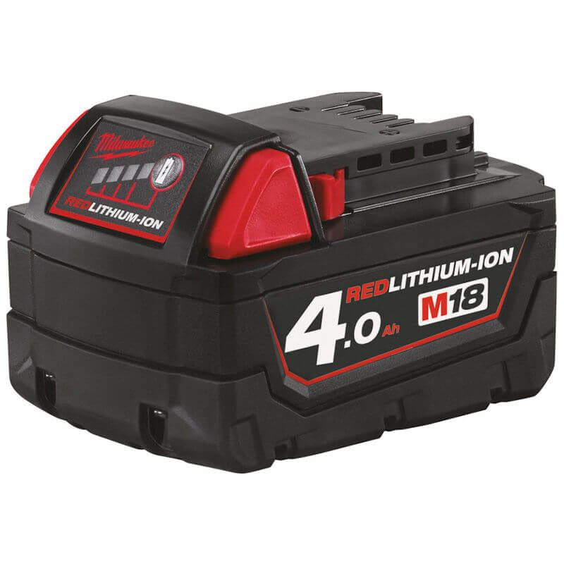 Milwaukee M18 4.0Ah Red Lithium-Ion Battery
